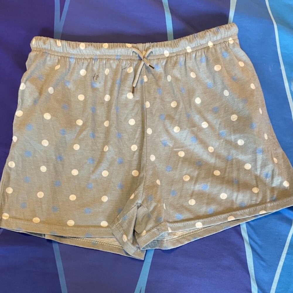 Free w/Bundle, Pajama Shorts, Medium, Polka Dots